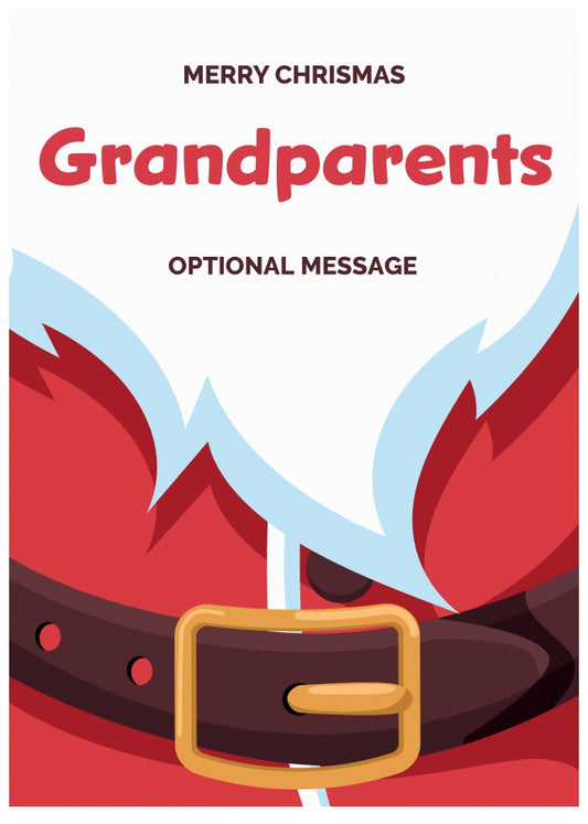 Fun Grandparents - Santa Belt