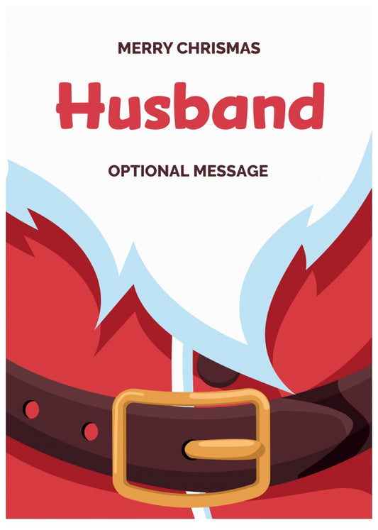 Fun Husband - Santa Belt