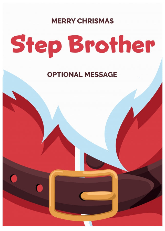 Fun Step Brother - Santa Belt