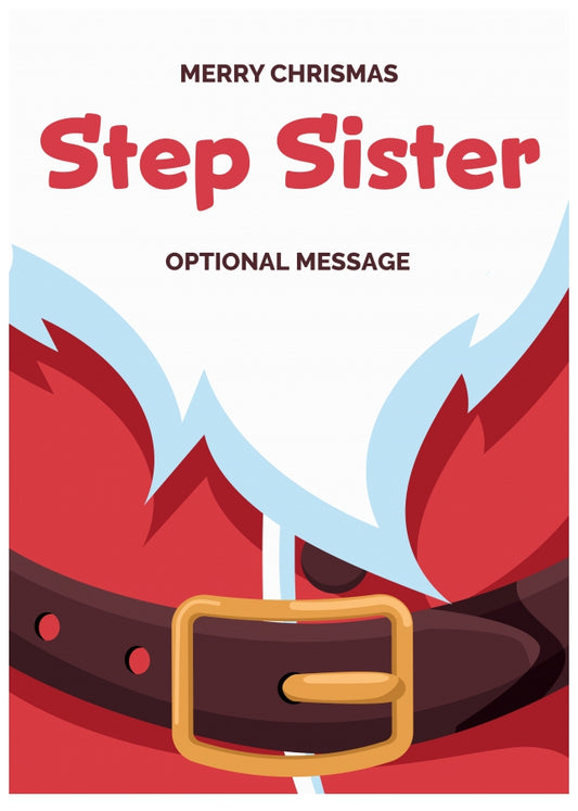 Fun Step Sister - Santa Belt