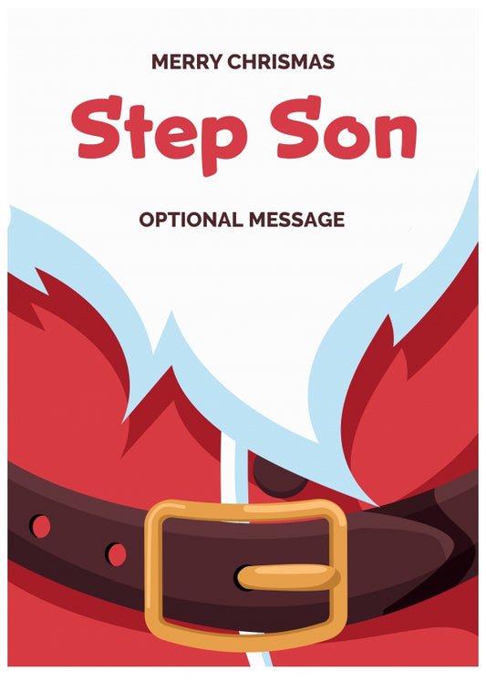 Fun Step Son - Santa Belt