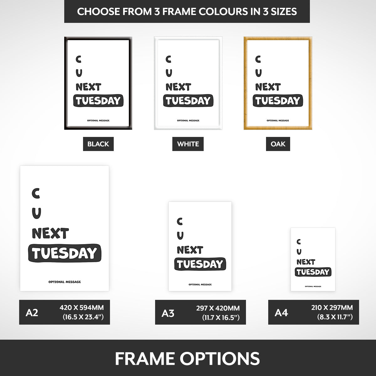Frame options