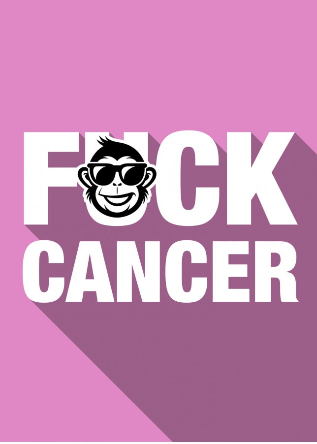 F*ck Cancer Card - Celebrate Cancer Free with Cancer Survivor Gifts for Women