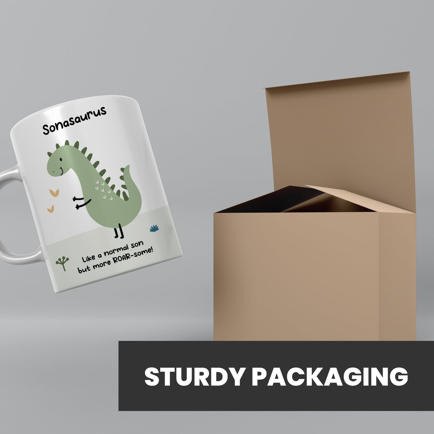 Gifts for son dispatched in sturdy packaging