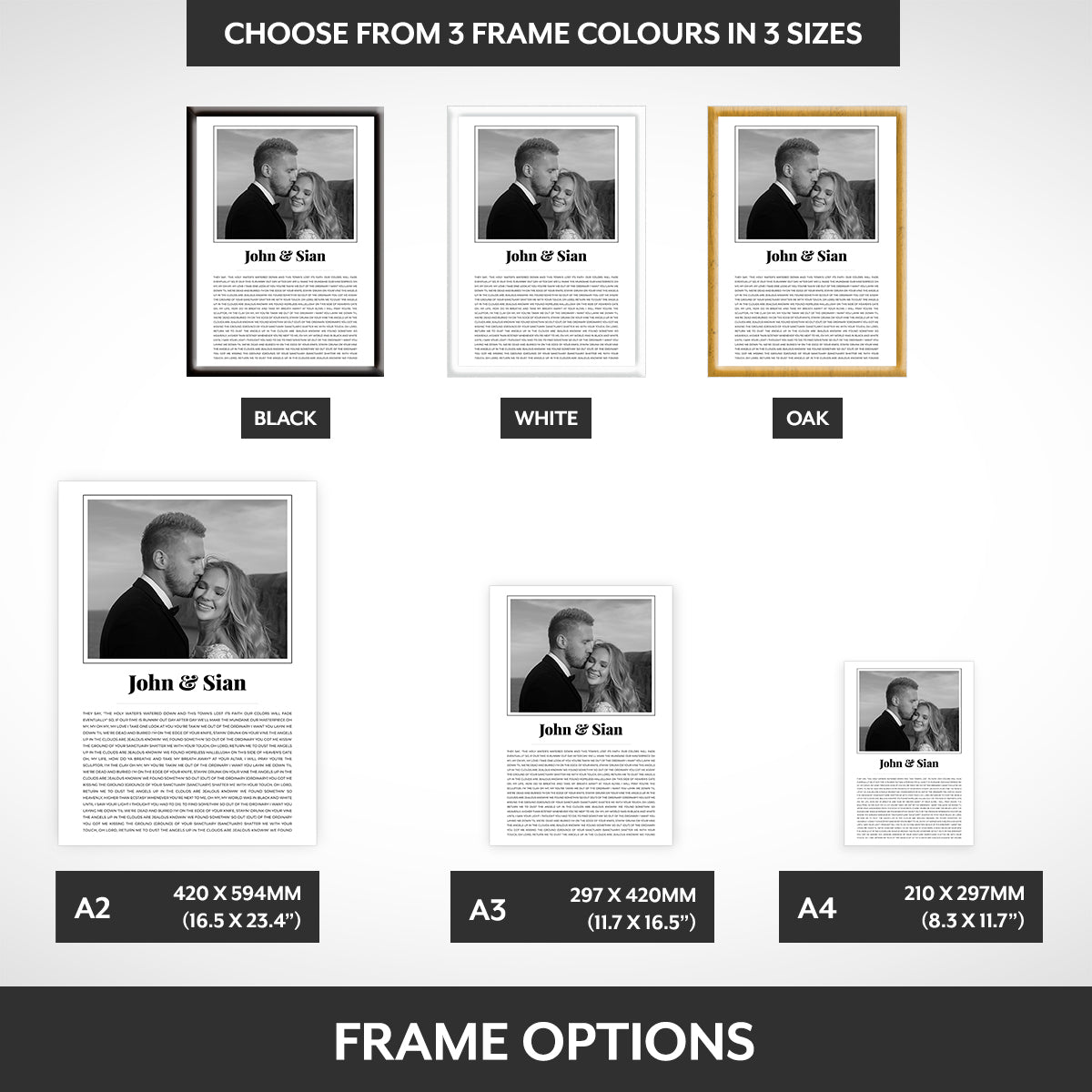 Frame options
