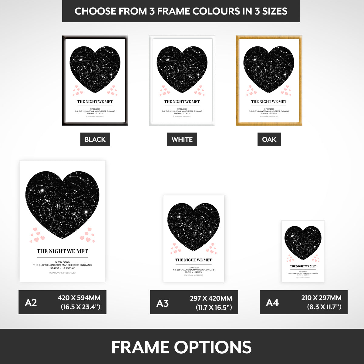 Frame options