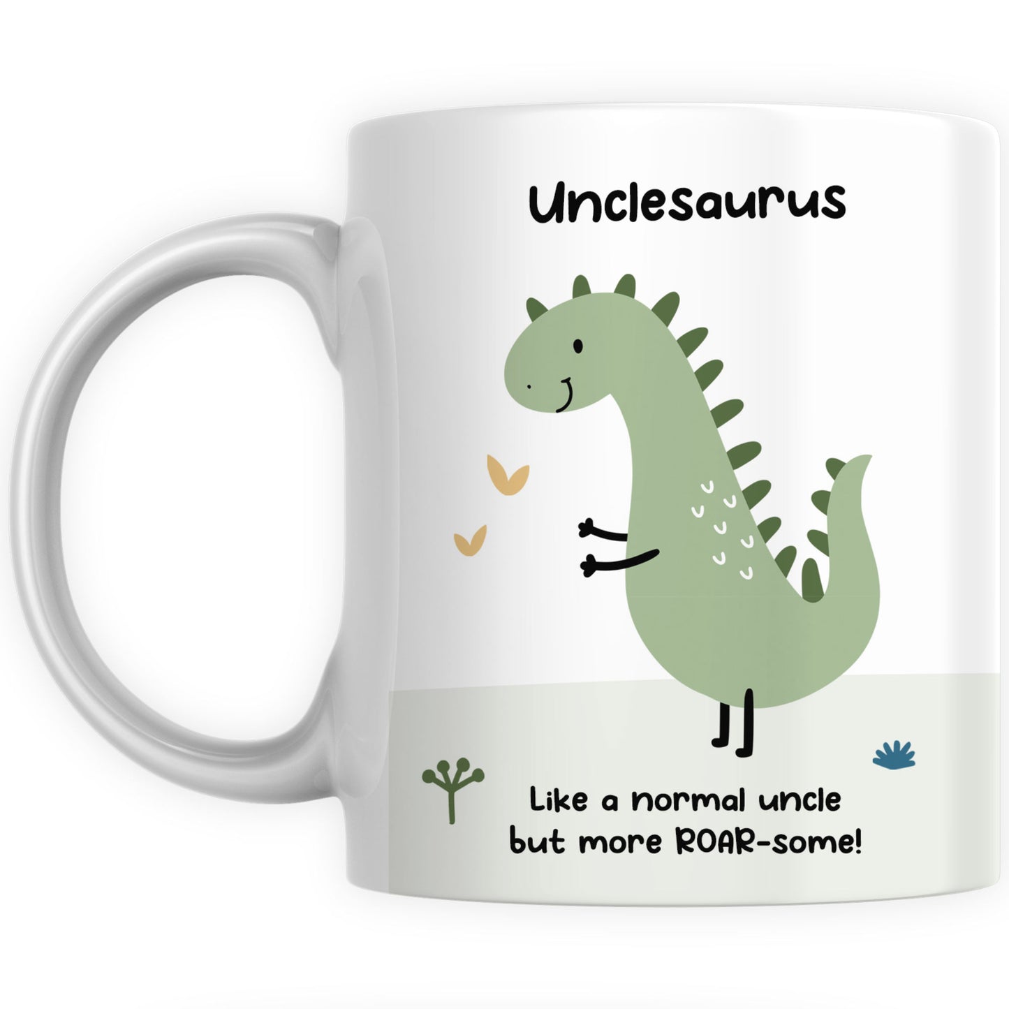 Personalised Unclesaurus Coffee Mug Gift - Uncle Gifts for Birthday or Christmas