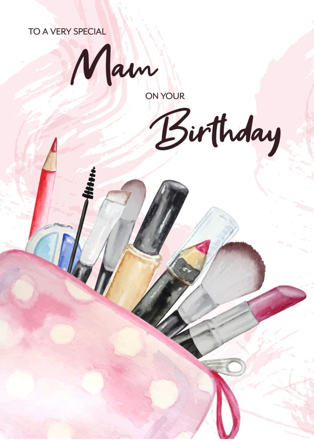 Nice Mam Birthday Card for Her - 16th 17th 18th 19th 21st 25th