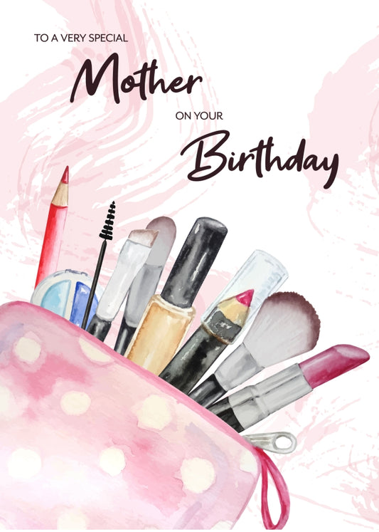 Nice Mother Birthday Card for Her - 16th 17th 18th 19th 21st 25th