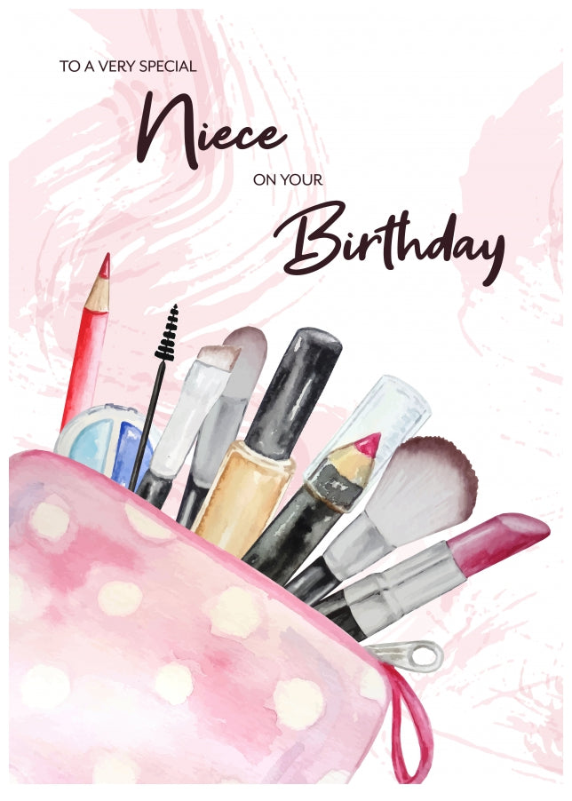 Nice Niece Birthday Card for Teenagers and Adults - 12th 13th 15th 16th 18th 21st