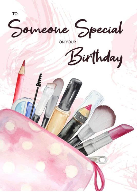 Nice Someone Special Birthday Card for Her - 16th 17th 18th 19th 21st 25th