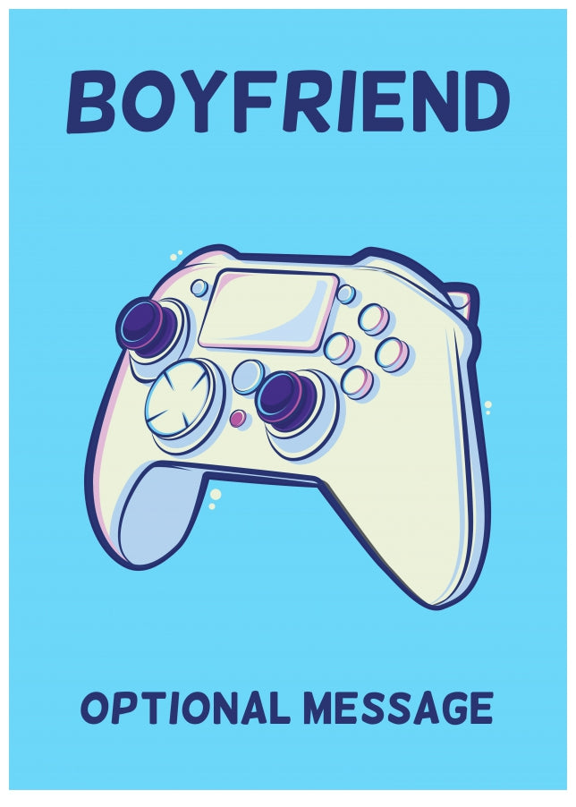 Xbox Controller Card for Boyfriend - Birthday / Christmas