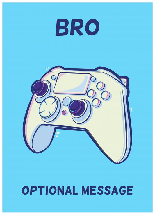 Xbox Controller Card for Bro - Birthday / Christmas
