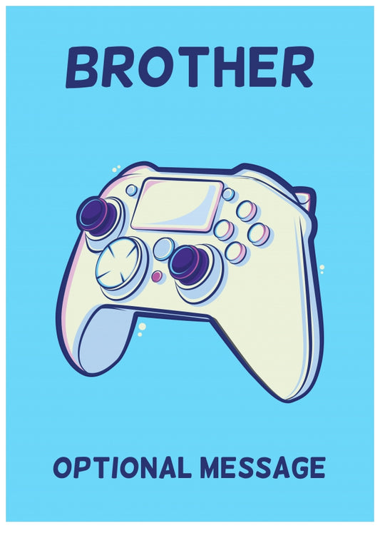 Xbox Controller Card for Brother - Birthday / Christmas