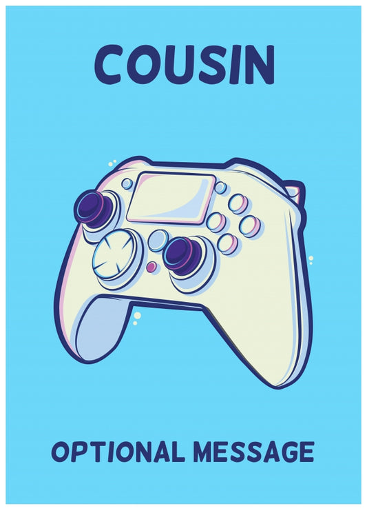Xbox Controller Card for Cousin - Birthday / Christmas