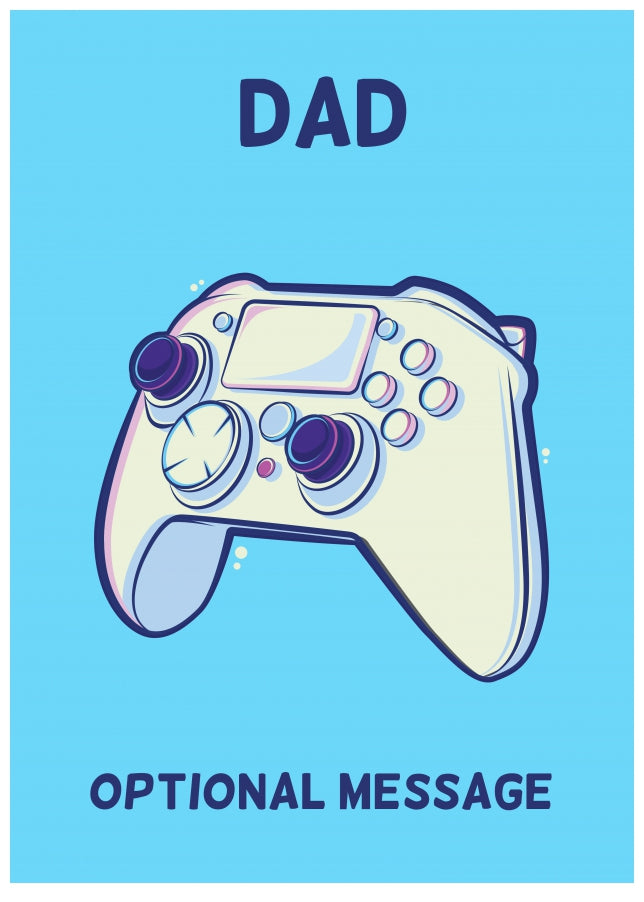 Xbox Controller Card for Dad - Birthday / Christmas