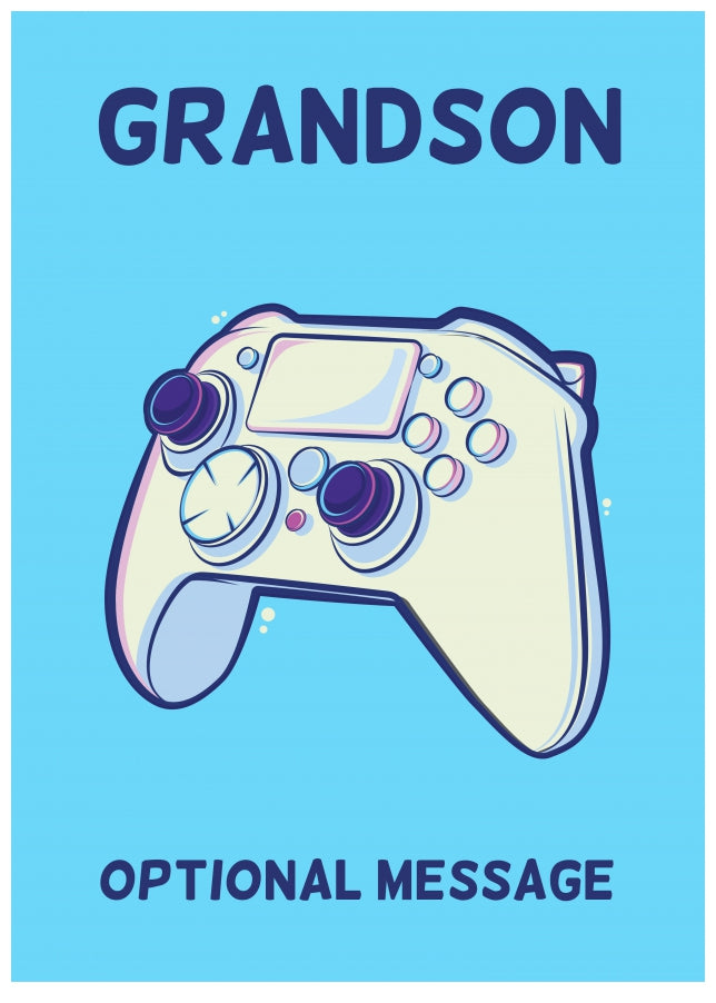 Xbox Controller Card for Grandson - Birthday / Christmas