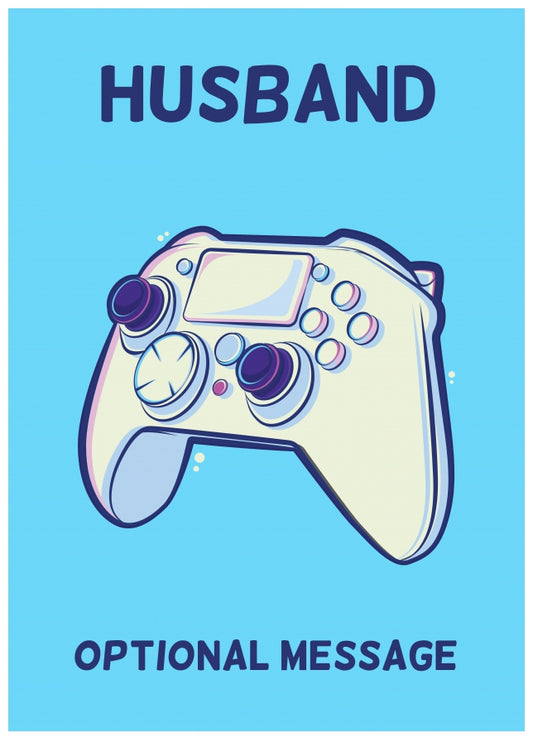 Xbox Controller Card for Husband - Birthday / Christmas