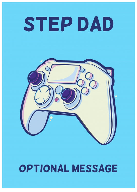 Xbox Controller Card for Step Dad - Birthday / Christmas