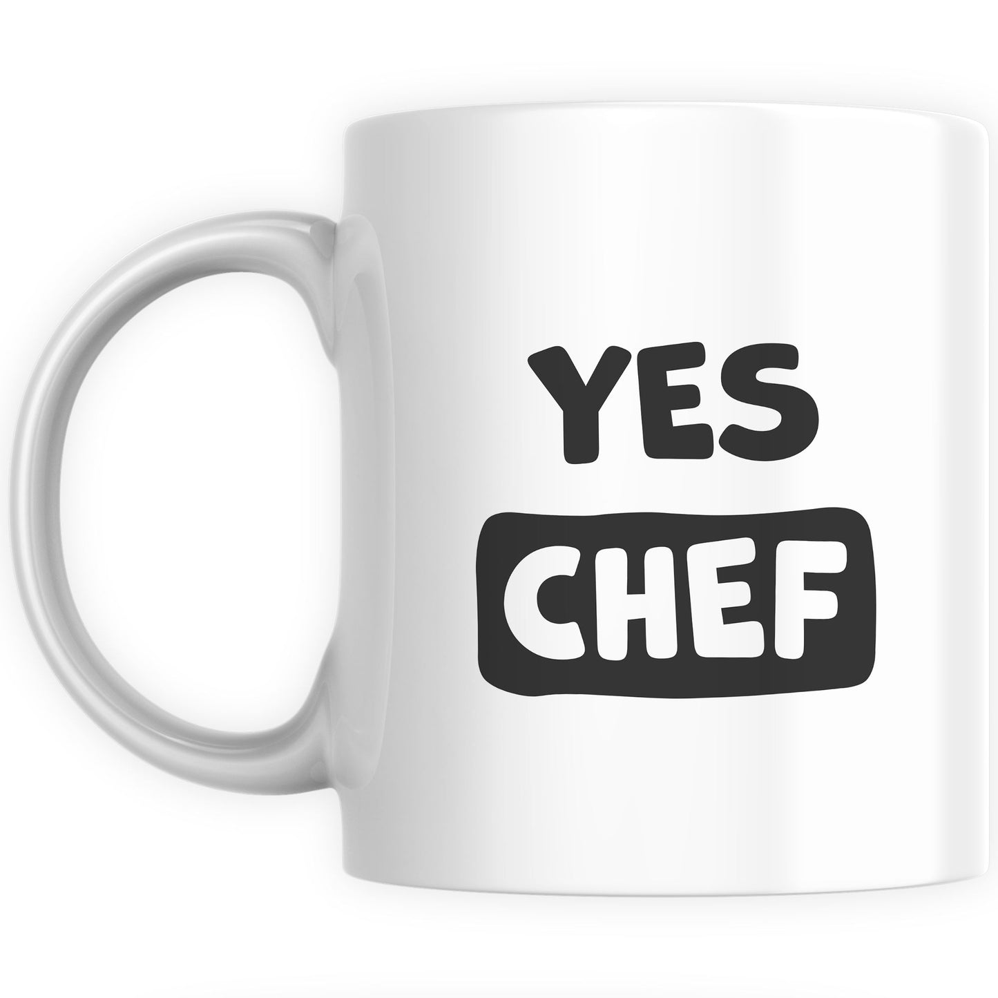 Funny Mugs for Men and Women - Yes Chef