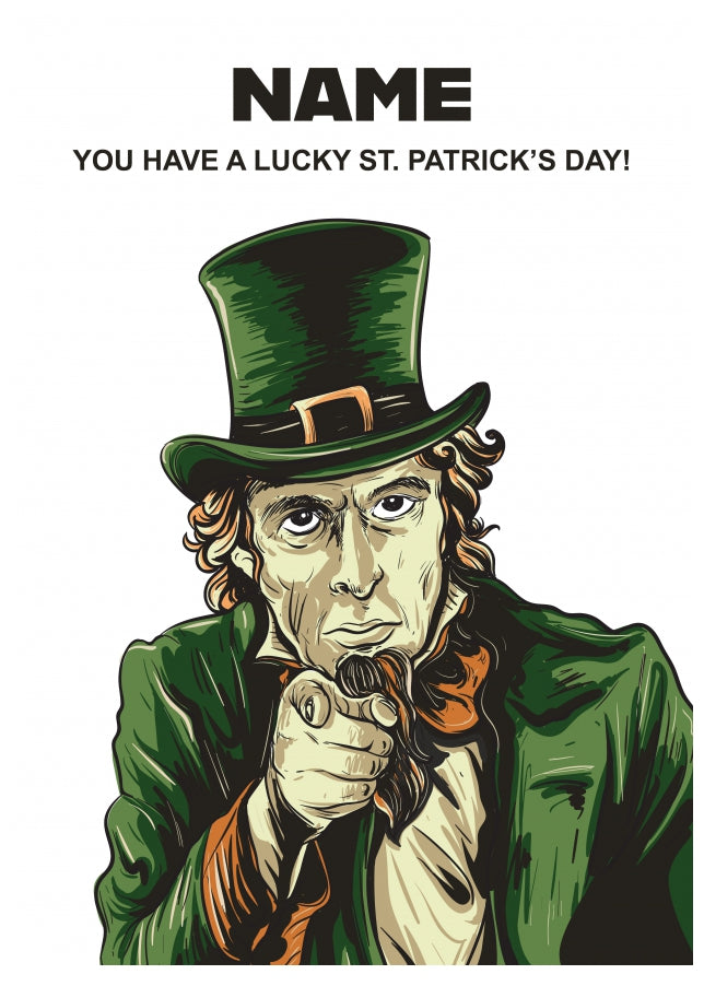 Have a Lucky St. Patrick's Day Card for Friends & Family - Personalised Greeting Card