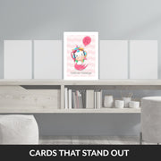 unicorn birthday card daughter that stand out