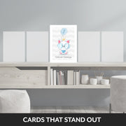 1st birthday card girl that stand out