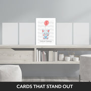 5th birthday card girl that stand out