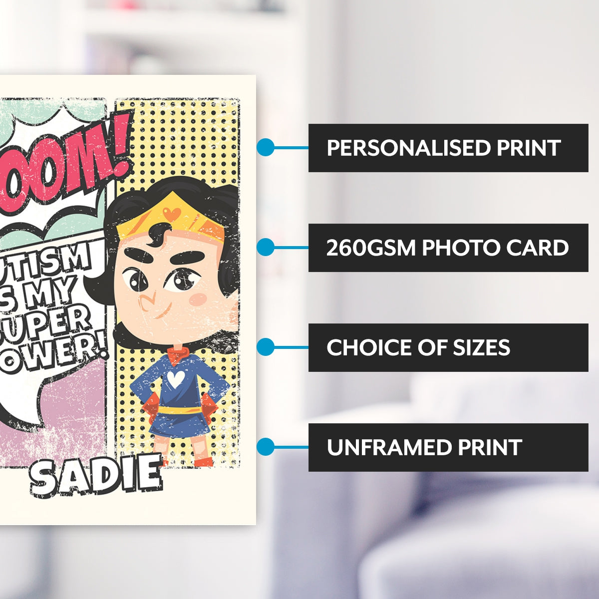 Main features of this personalised gifts