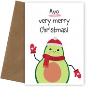 Avo Very Merry Christmas Cards for Friends and Family