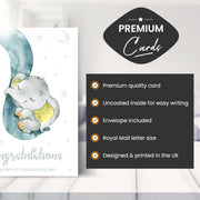 Main features of this new baby card unisex