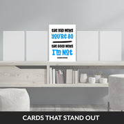 80th birthday card for men that stand out