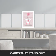 girls 1st birthday cards that stand out