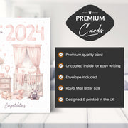 Main features of this baby girl cards newborn 2024