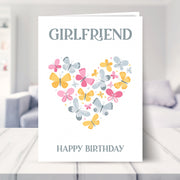 girlfriend card shown in a living room