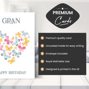Main features of this birthday card gran