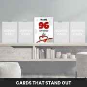96th birthday card male that stand out