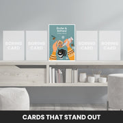 christmas cards for Brother & Girlfriend that stand out