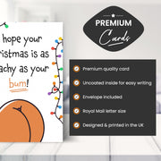 Main features of this rude christmas cards for women