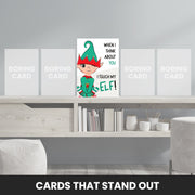funny wife christmas card that stand out