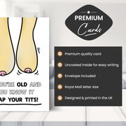Main features of this humorous birthday cards for women
