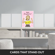 promotion card congratulations that stand out