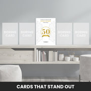 50th anniversary cards that stand out