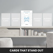 60th anniversary cards that stand out