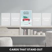 christmas cards for daughter and boyfriend that stand out