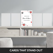 1st anniversary card for husband that stand out