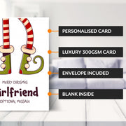 Main features of this christmas card for Girlfriend