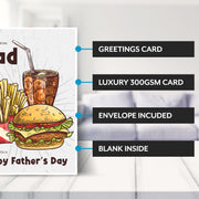 Main features of this fathers day card from son