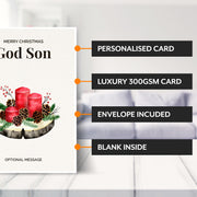 Main features of this christmas card for God Son