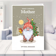 Merry Christmas Card - Festive Gnome